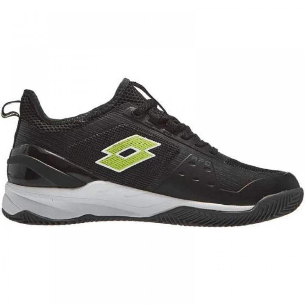 Zapatillas Lotto Mirage 200 CLY Negro Verde - Barata Oferta Outlet