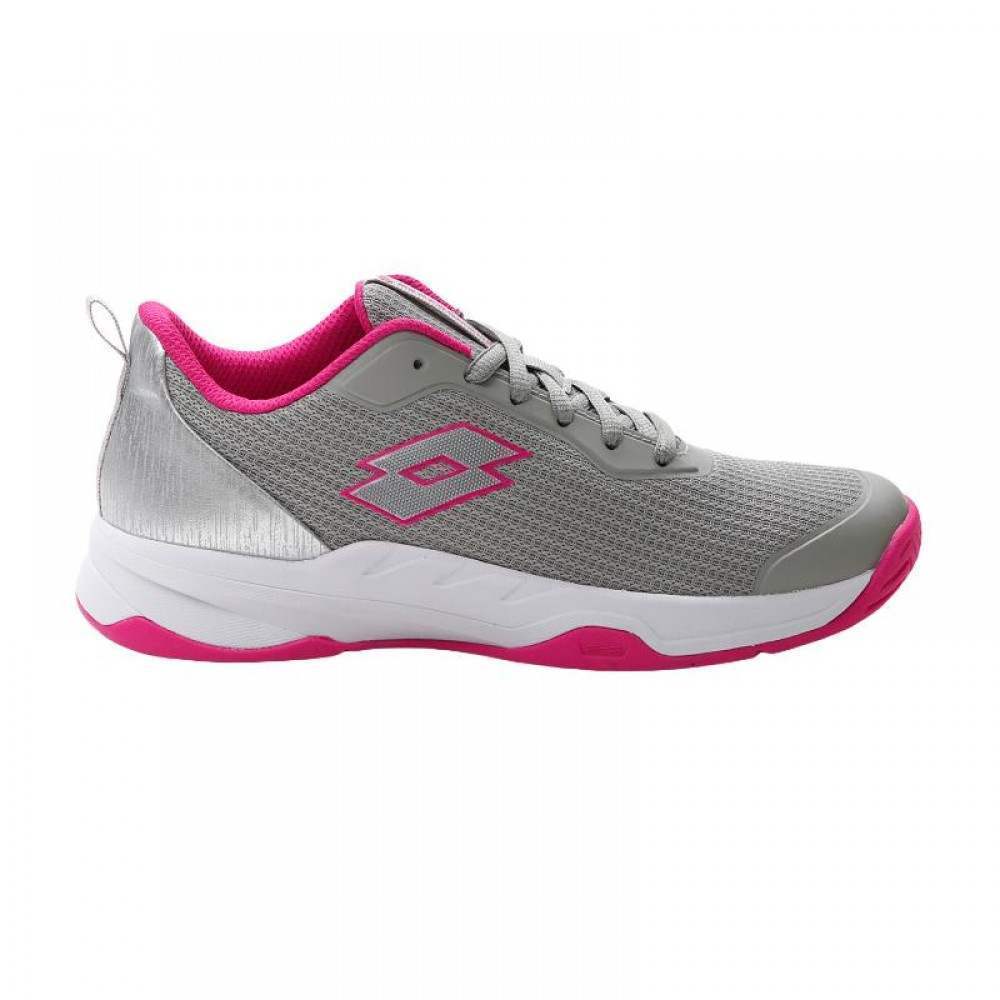 Zapatillas Lotto Mirage 600 Gris Rosa Fucsia Mujer - Barata Oferta Outlet