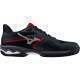 Zapatillas Mizuno Wave Exceed Light 2 Padel Negro Blanco Rojo