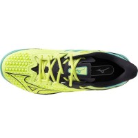 Sneakers Mizuno Wave Exceed Tour 6 Clay Lime Noir Bleu