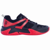 Zapatillas Softee Rotatory Negro Rojo