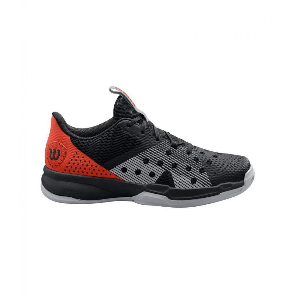 Zapatillas Wilson Hurakn Team Negro Rojo - Barata Oferta Outlet