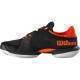 Zapatillas Wilson Kaos Swift 1.5 Clay Negro Naranja - Barata Oferta Outlet