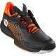 Zapatillas Wilson Kaos Swift 1.5 Clay Negro Naranja - Barata Oferta Outlet