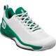 Wilson Rush Pro 4.5 Clay Bianco Verde Nero Scarpe da ginnastica