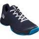 Wilson Rush Pro L Blu Navy Bianco Junior Sneakers